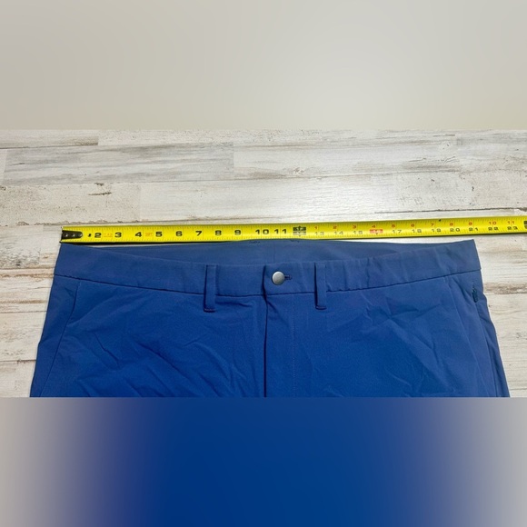 CRZ Yoga Pants Mens 40x31 Blue Athleisure Golf Polyester Stretch Gym Joggers - Picture 5 of 10